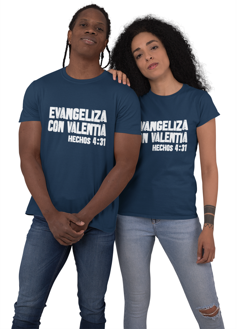 Camiseta Unisex Evangeliza con Valentia